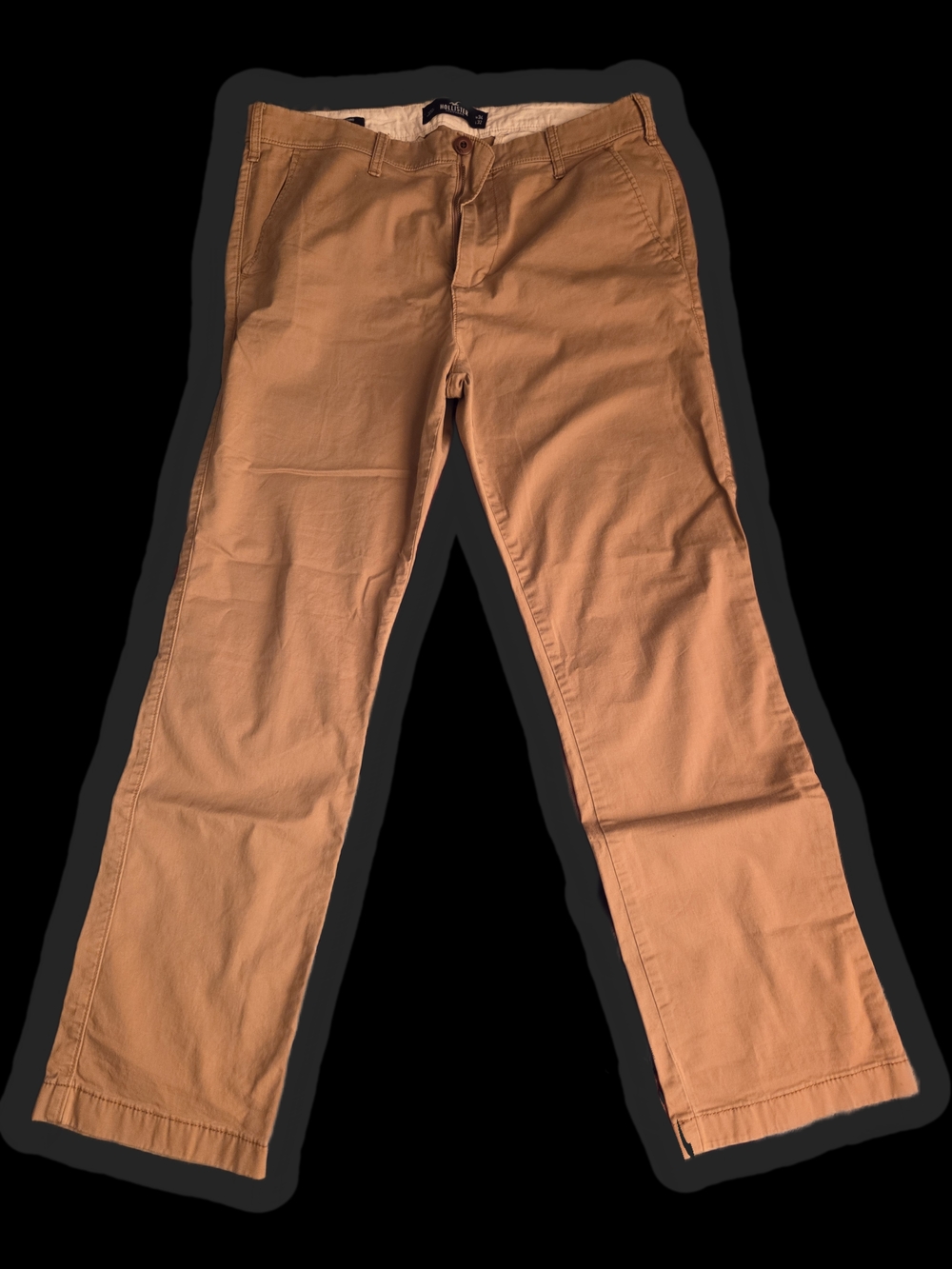 Hollister Slim Fit Chinos in Tan